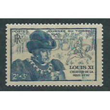 Francia - Correo 1945 Yvert 743 ** Mnh  Luis XI