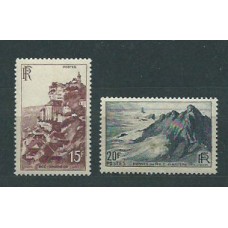 Francia - Correo 1946 Yvert 763/4 ** Mnh  Vistas