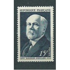 Francia - Correo 1950 Yvert 864 ** Mnh  Raymond Poincaré