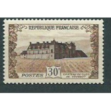 Francia - Correo 1951 Yvert 913 * Mh  Castillo de Clos