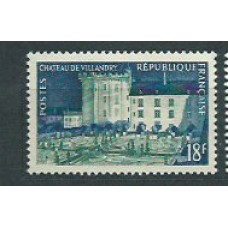 Francia - Correo 1954 Yvert 995 ** Mnh  Castillo de Villandry