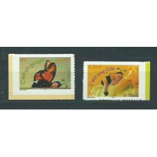 Francia - Autoadhesivos 2004 Yvert 40/1 ** Mnh  Fauna