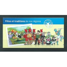 Francia - Autoadhesivos 2011 Yvert 566 Carnet ** Mnh  Tradiciones