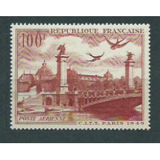 Francia - Aereo Yvert 28 ** Mnh  Puente Alejandro III