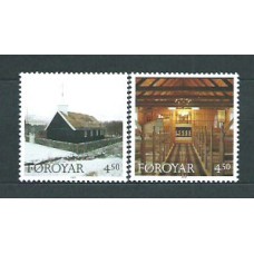 Feroe - Correo Yvert 322/3 ** Mnh Navidad