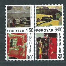 Feroe - Correo Yvert 358/61 ** Mnh Pinturas