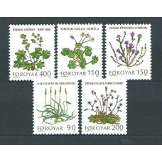 Feroe - Correo Yvert 42/6 ** Mnh Flores