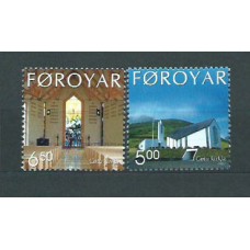 Feroe - Correo Yvert 430/31 ** Mnh Navidad