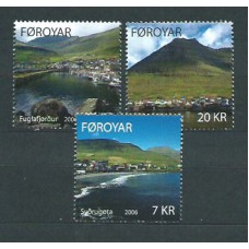 Feroe - Correo Yvert 553/55 ** Mnh