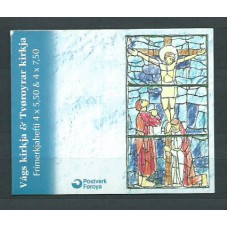 Feroe - Correo Yvert 507 Carnet ** Mnh Navidad