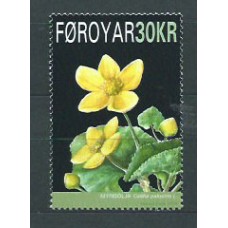 Feroe - Correo Yvert 634 ** Mnh Flores