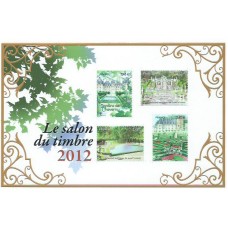 Francia - Hojas 2012 Yvert 132 ** Mnh  Jardines de Francia