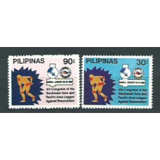 Filipinas - Correo 1980 Yvert 1165/6 ** Mnh Rheumatismo