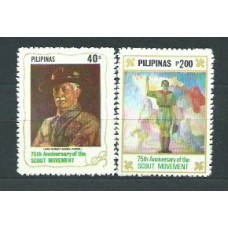 Filipinas - Correo 1982 Yvert 1273/74 ** Mnh  Scoutismo