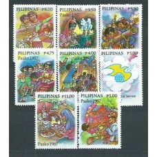 Filipinas - Correo 1987 Yvert 1585/92 ** Mnh  Navidad