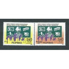 Filipinas - Correo 1990 Yvert 1738/9 ** Mnh