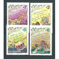 Filipinas - Correo 1995 Yvert 2218/21 ** Mnh  Navidad