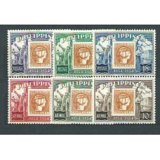 Filipinas - Correo 1954 Yvert 417/9+Av.47/9 * Mh  Filatelia