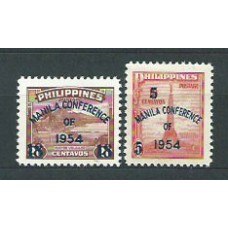 Filipinas - Correo 1954 Yvert 423/4 ** Mnh