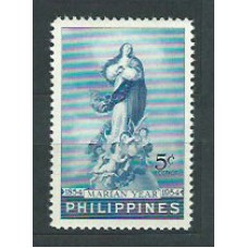 Filipinas - Correo 1954 Yvert 429 ** Mnh  Pintura Murillo