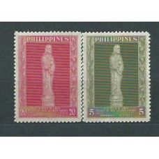 Filipinas - Correo 1956 Yvert 446/7 ** Mnh