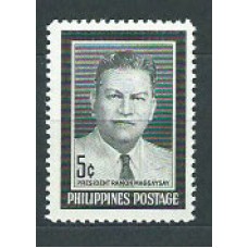 Filipinas - Correo 1957 Yvert 452 ** Mnh  Ramón Magsaysay