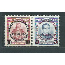 Filipinas - Correo 1957 Yvert 455/6 ** Mnh