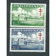 Filipinas - Correo 1959 Yvert 483/4 ** Mnh