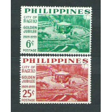 Filipinas - Correo 1959 Yvert 485/86 ** Mnh  Ciudad de Baguio