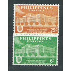 Filipinas - Correo 1959 Yvert 487/88 ** Mnh  Parlamento