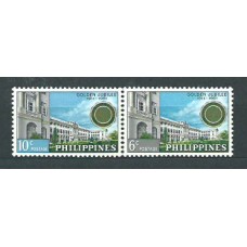 Filipinas - Correo 1961 Yvert 516/7 * Mh  Colegio Saint Jean Baptiste