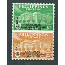 Filipinas - Correo 1961 Yvert 523/4 ** Mnh