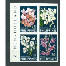 Filipinas - Correo 1962 Yvert 533A/36A ** Mnh  Flores