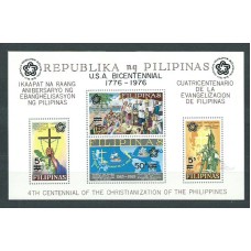 Filipinas - Hojas Yvert 9 ** Mnh  Independencia EEUU