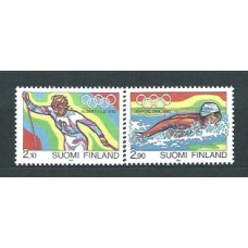 Finlandia - Correo 1992 Yvert 1127/8 ** Mnh Deportes