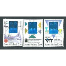 Finlandia - Correo 1992 Yvert 1143/5 ** Mnh