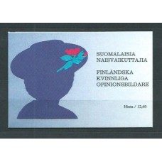 Finlandia - Correo 1992 Yvert 1147/52 Carnet ** Mnh Finlandeses ilustres