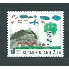 Finlandia - Correo 1992 Yvert 1153 ** Mnh Independencia