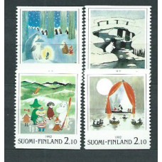 Finlandia - Correo 1992 Yvert 1156/59 ** Mnh Expo Nordia