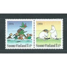 Finlandia - Correo 1994 Yvert 1202/3A ** Mnh Día de la amnistia