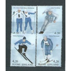 Finlandia - Correo 1994 Yvert 1204/7 ** Mnh Deportes