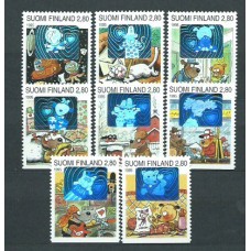 Finlandia - Correo 1995 Yvert 1242/49 ** Mnh San Valentin