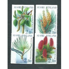 Finlandia - Correo 1995 Yvert 1271/4 ** Mnh Flora