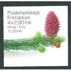 Finlandia - Correo 1995 Yvert 1271 Carnet ** Mnh Flora