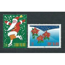 Finlandia - Correo 1995 Yvert 1283/84 ** Mnh Navidad