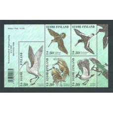 Finlandia - Correo 1996 Yvert 1318/22 ** Mnh Fauna aves