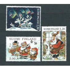 Finlandia - Correo 1996 Yvert 1331/33 ** Mnh Navidad