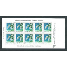 Finlandia - Correo 1997 Yvert 1345 Carnet ** Mnh Flores