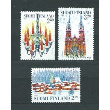 Finlandia - Correo 1997 Yvert 1377/79 ** Mnh Navidad