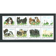 Finlandia - Correo 1998 Yvert 1403/10 ** Mnh Fauna perros